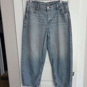 American Eagle Barrel Jeans women’s 8 regular (oversized)
